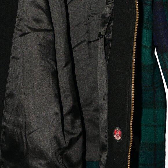 Bundle of 2  - Pendleton Ladies' Wool Blend Walker Coat-Tan + Green - Picture 8 of 15